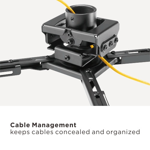 VSYS VPM-20-H integrated cable management detail