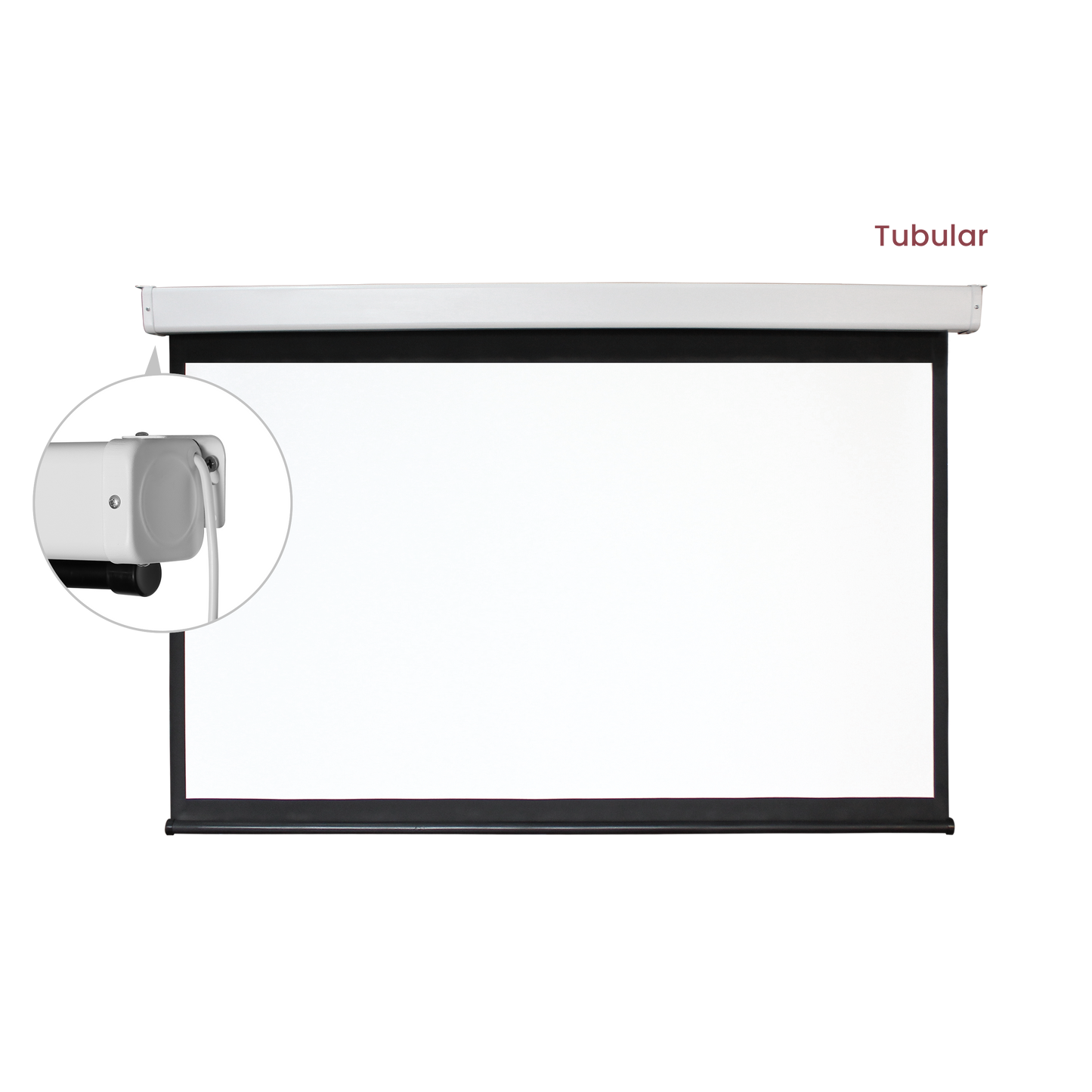 VSYS VSPS135-M motorized electric projection screen