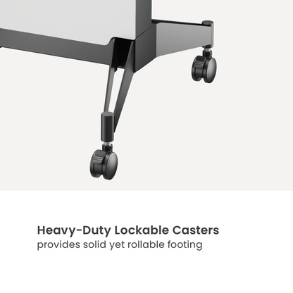 VSYS VTL18H-610TW heavy-duty lockable casters feature