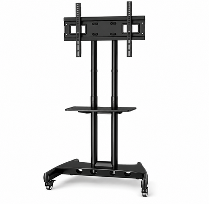 AVA1500-60-1P TV trolley stand, angled view