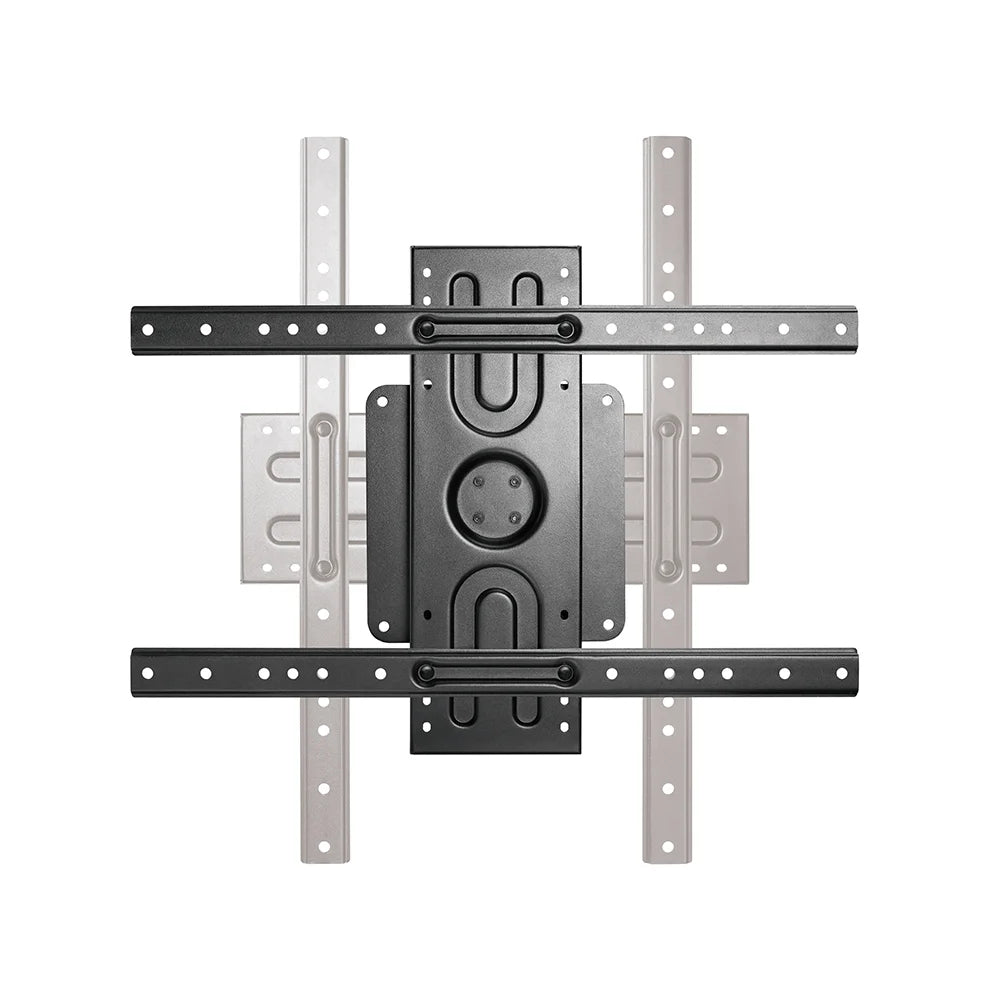 SH-46UFR landscape/portrait fixed TV wall mount, angled view