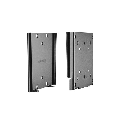 SH-201 super slim fixed TV wall mount, side profile view