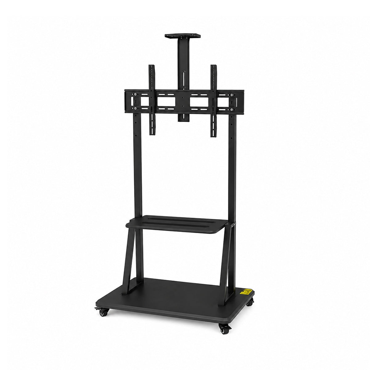 DG-110B-FS mobile TV stand, three-quarter view