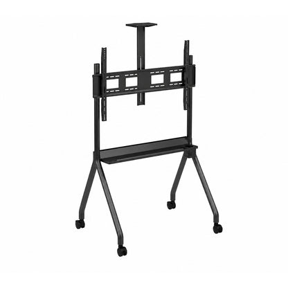 DG-115B-FS mobile TV stand, angled view