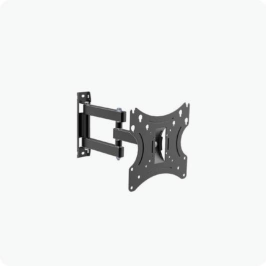 FS-401 full motion TV wall mount, front view
