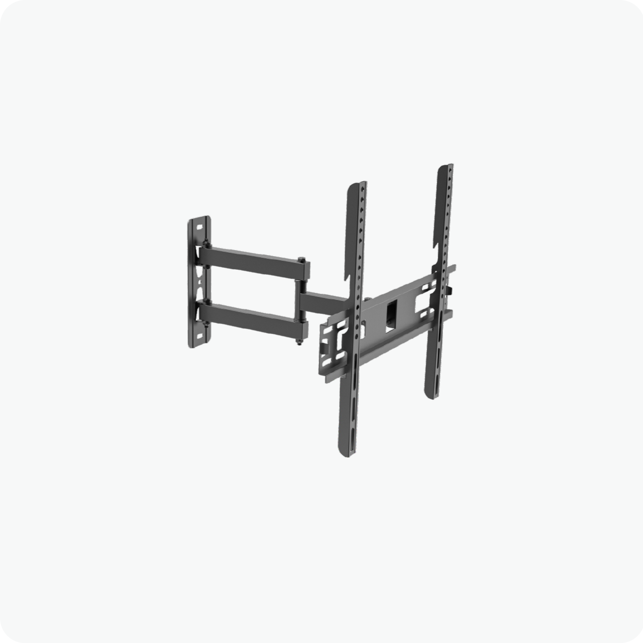 FS-402 full motion TV wall mount, front view
