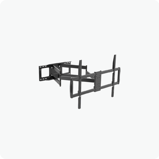 FS-408-STD heavy-duty full motion TV wall mount, front view
