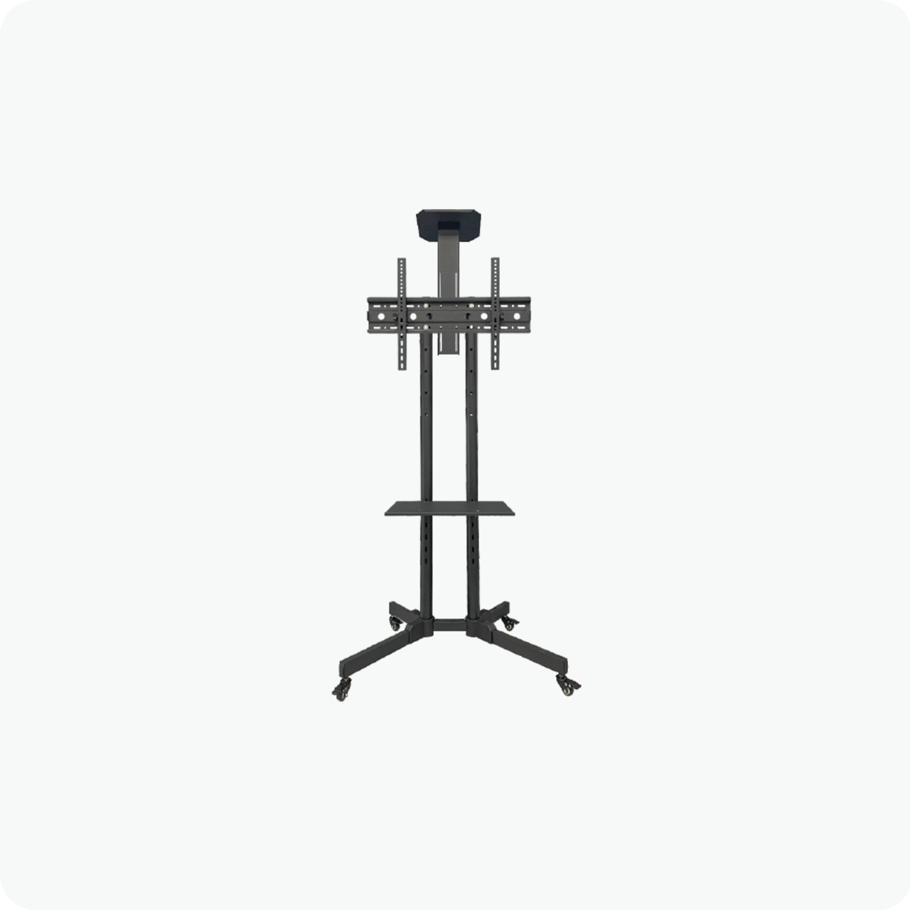 FS-502T mobile TV trolley stand, front view