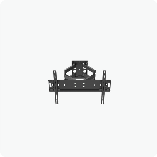 FS-908 heavy-duty full motion TV wall mount, front view