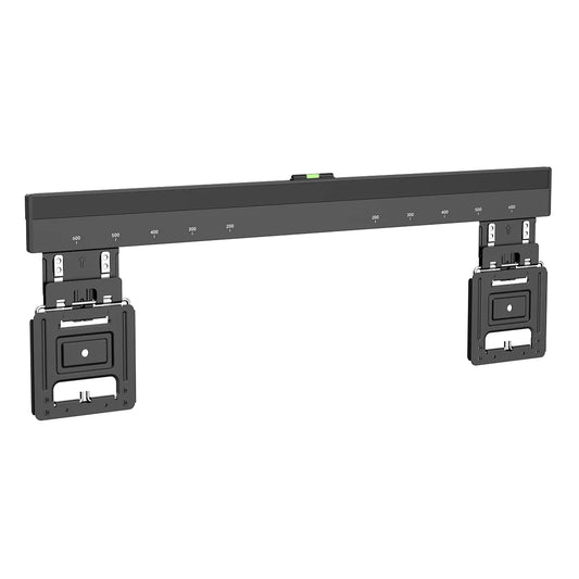 SH-LED-01 ultra slim micro-gap fixed TV wall mount, front view