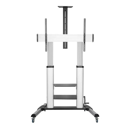 SH-999CR ultra-large TV stand with crank handle, front view