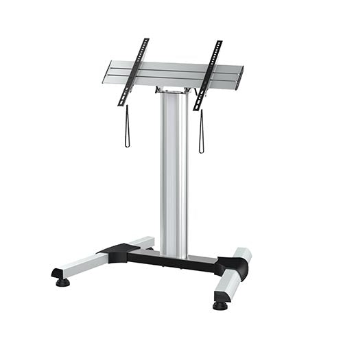 SH-64TFS heavy-duty flat panel TV floor stand, front view