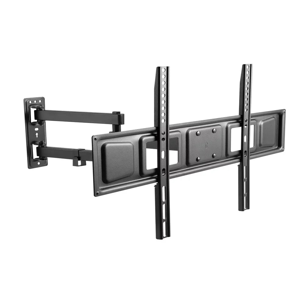SH-70P ultra-slim low profile full-motion TV wall mount, angled view