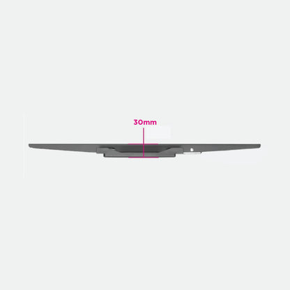 PM-44FW fixed TV wall mount, top profile view