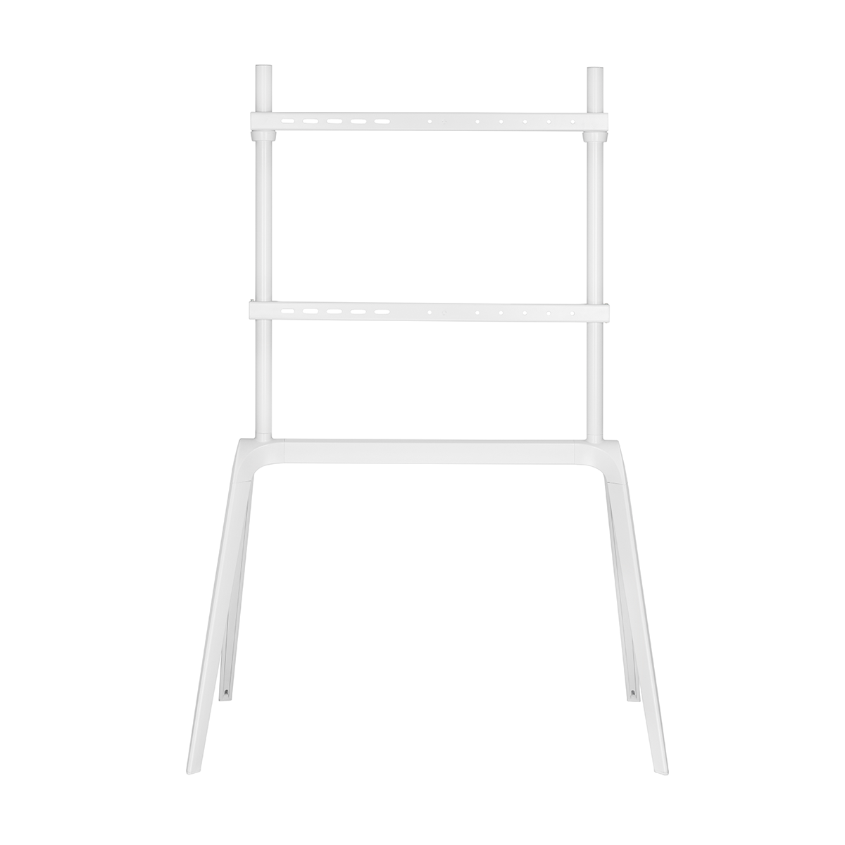 SH-1446FS steel studio TV floor stand, front view