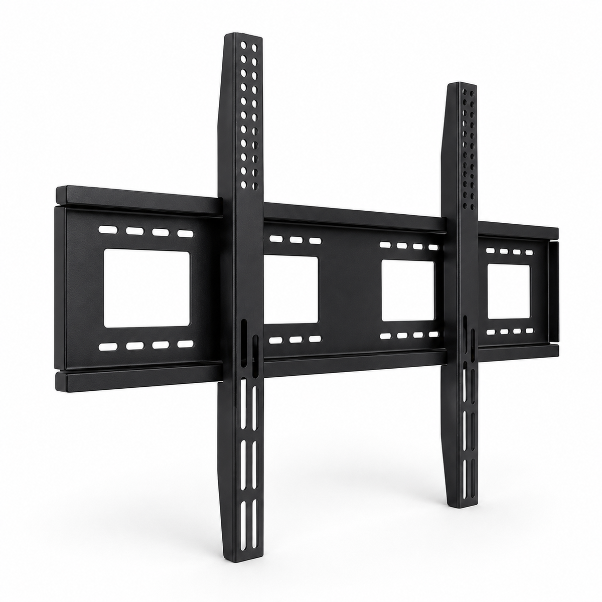 SH-1690F ultra heavy-duty fixed TV wall mount, side profile view