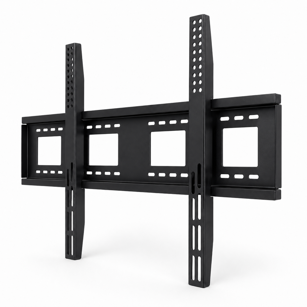 SH-1690F ultra heavy-duty fixed TV wall mount, angled view