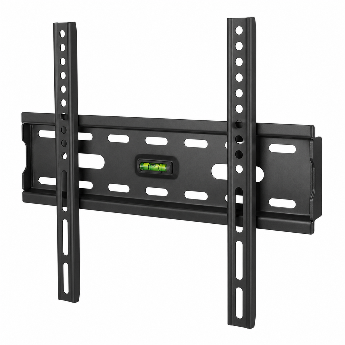 SH-33F slim profile fixed TV wall mount, side profile view