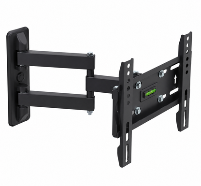 SH-34P super economy full-motion TV wall mount, angled view