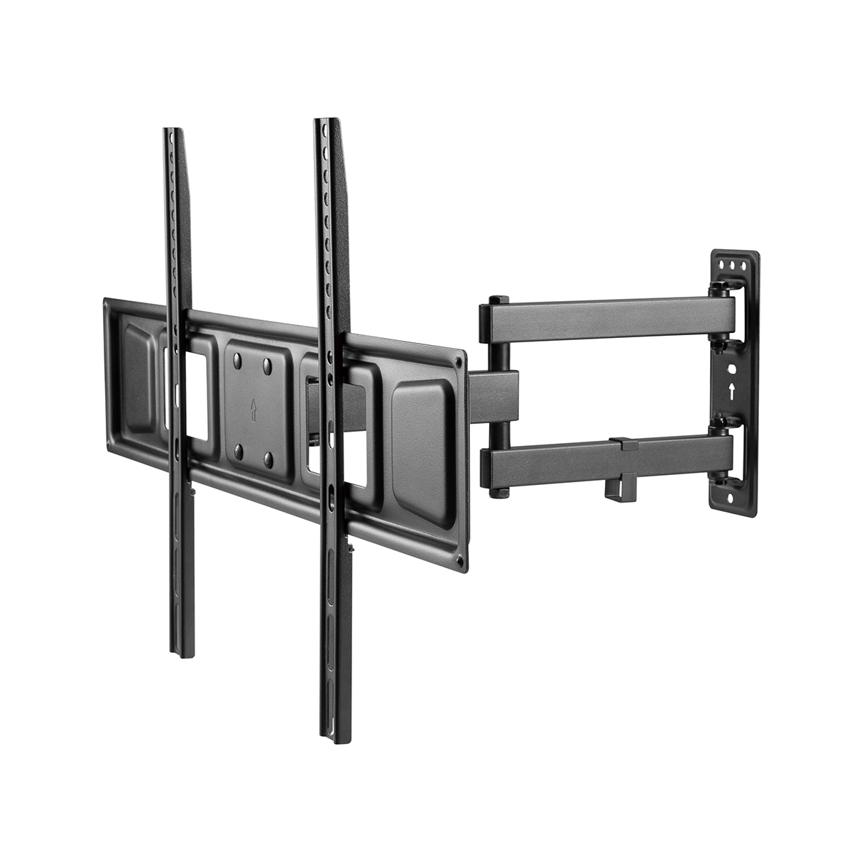 SH-70P ultra-slim low profile full-motion TV wall mount, front angle view