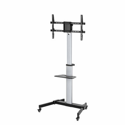 SH-4486FS aluminum TV cart, front view