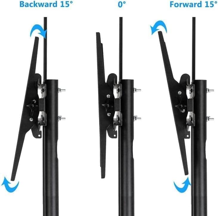 IBX-1500 mobile TV trolley lockable wheel detail