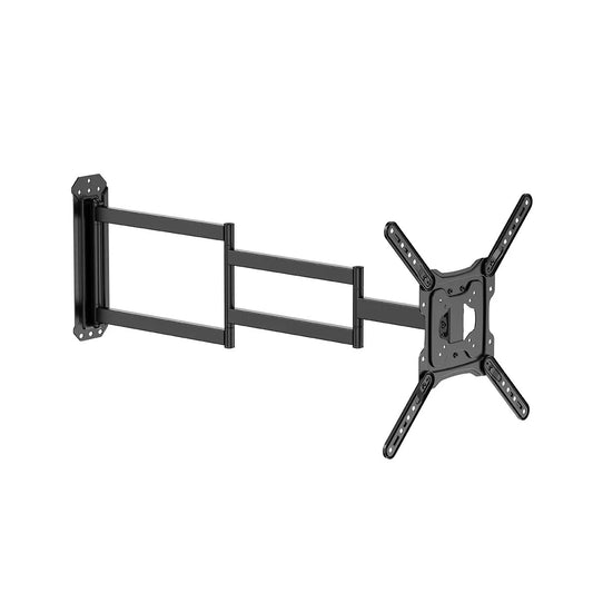SH-449P extra long arm full-motion TV wall mount, extended angle view