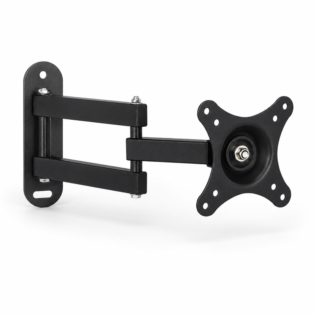 Low Cost Full-Motion TV Wall Mount for 10-32 Inch TVs (SH-1010P), front angle view