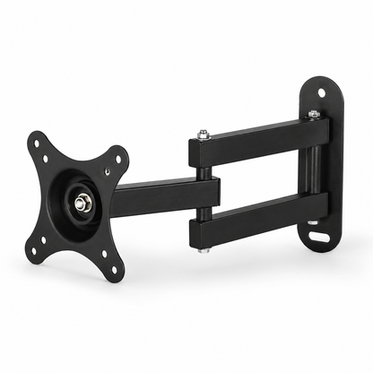 SH-1010P full-motion TV wall mount, side angle showing arm extension