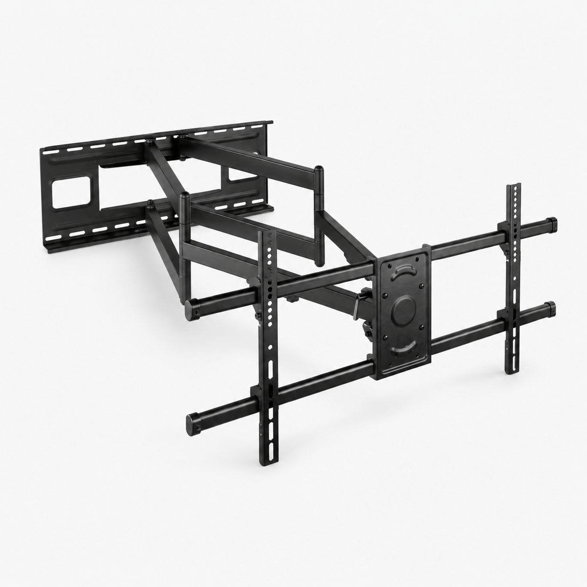 Heavy-Duty Full-Motion TV Wall Mount for 43-90 Inch TVs (SH-1016P), angled view of long-arm mechanism