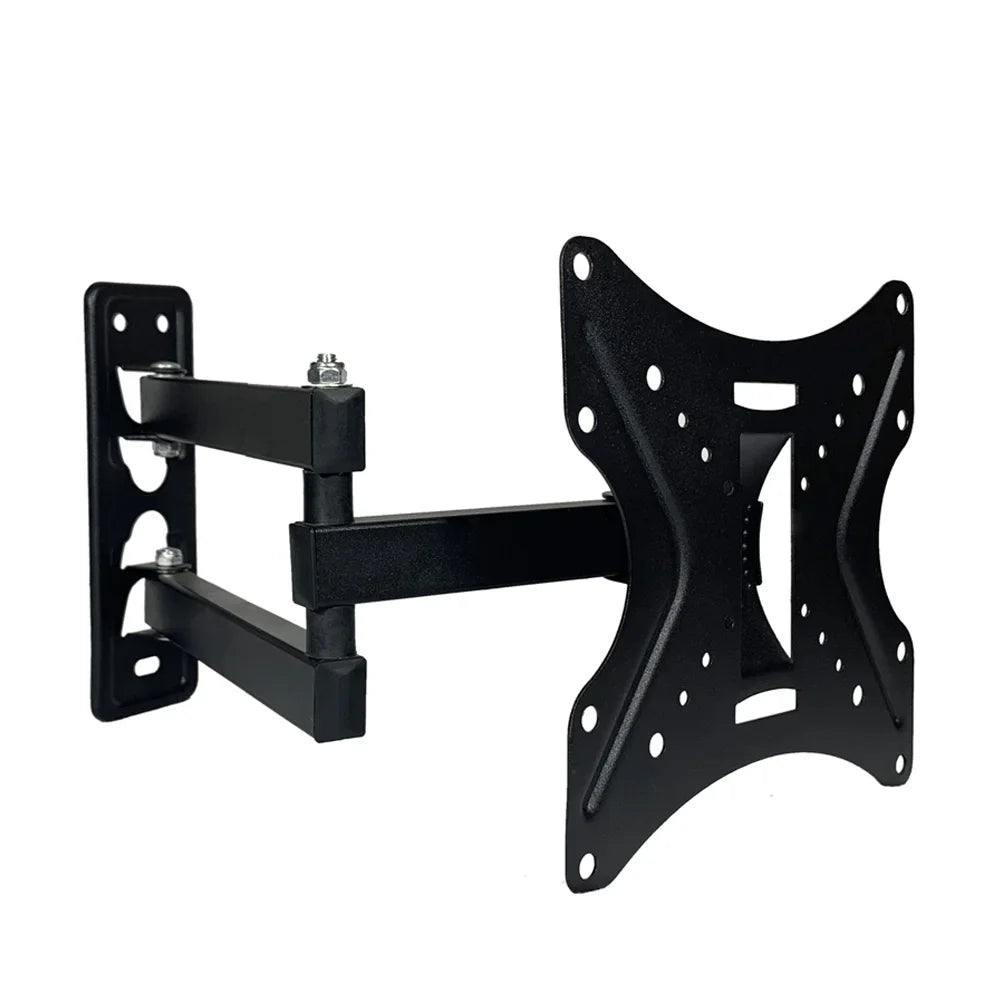 Low Cost Full-Motion TV Wall Mount for 14-43 Inch TVs (SH-200P), front angle view