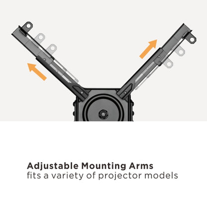 VSYS VPM-20-H adjustable mounting arms detail