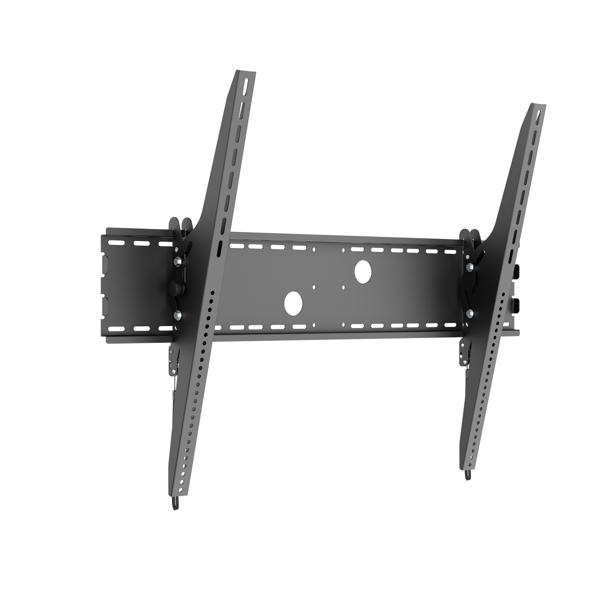 VSYS VS01XL-810T X-large tilt TV wall mount, angled view showing tilt