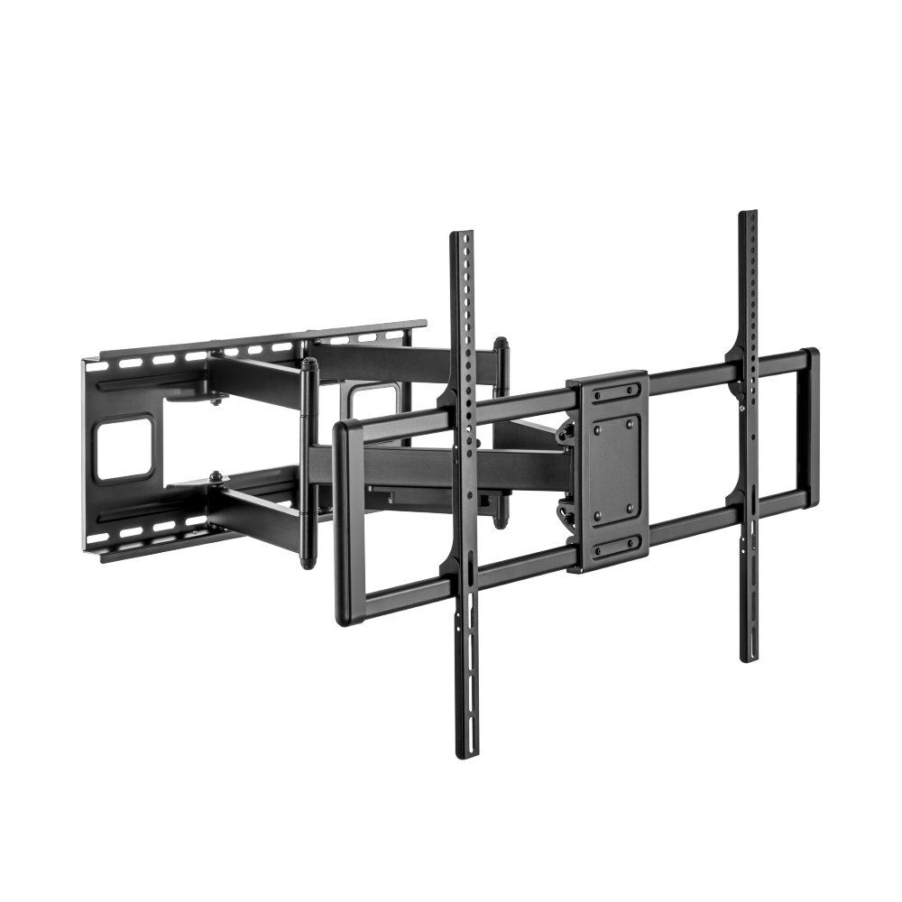 VSYS VS02D-696 heavy-duty full-motion TV wall mount, front view