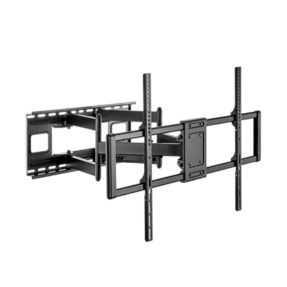 VSYS VS02D-696 heavy-duty full-motion TV wall mount, front view