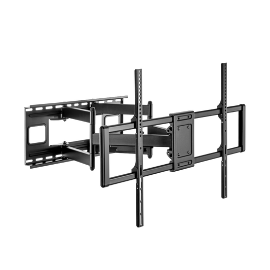VSYS VS02D-696 heavy-duty full-motion TV wall mount, front view