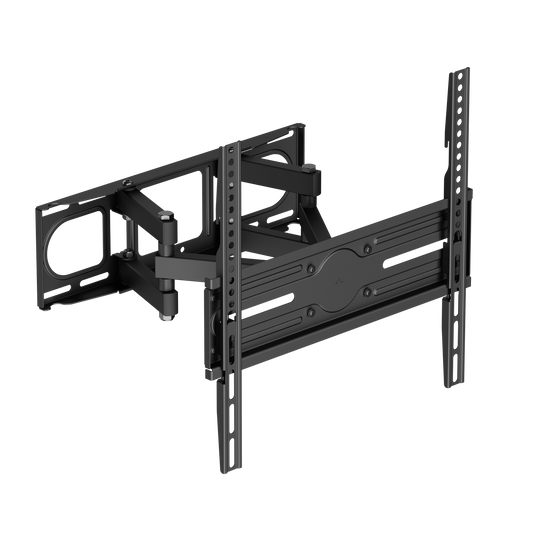 VSYS VS02SE-446 full-motion TV wall mount, angled view
