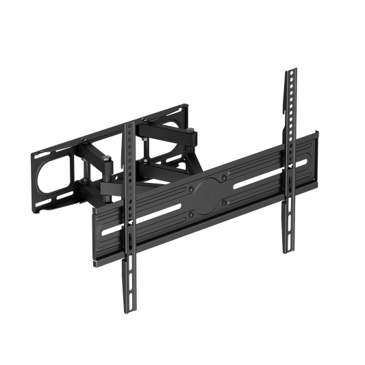 VSYS VS02SE-466 full-motion TV wall mount, angled view