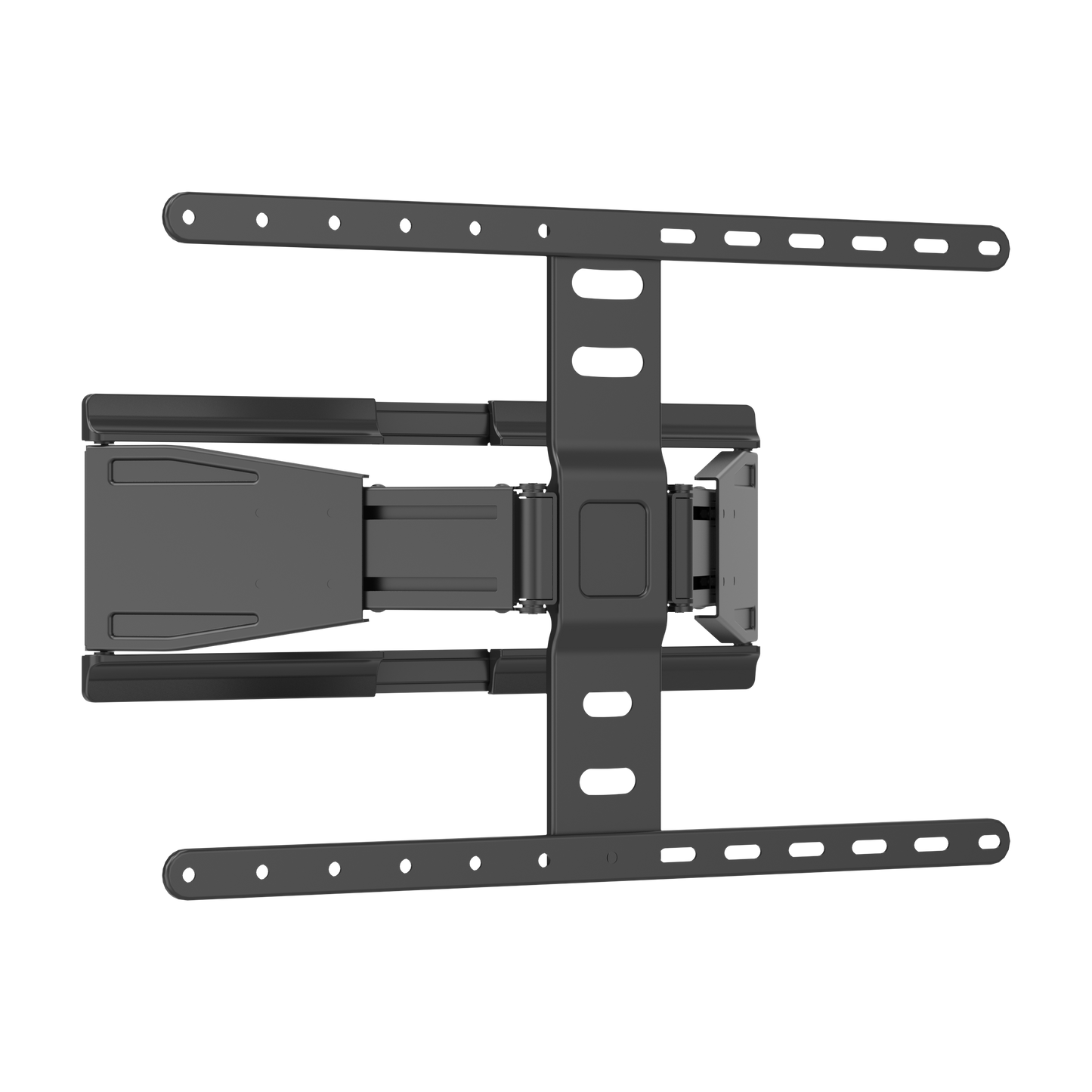 VSYS VS02US-464 ultra-slim full-motion TV wall mount, rear view