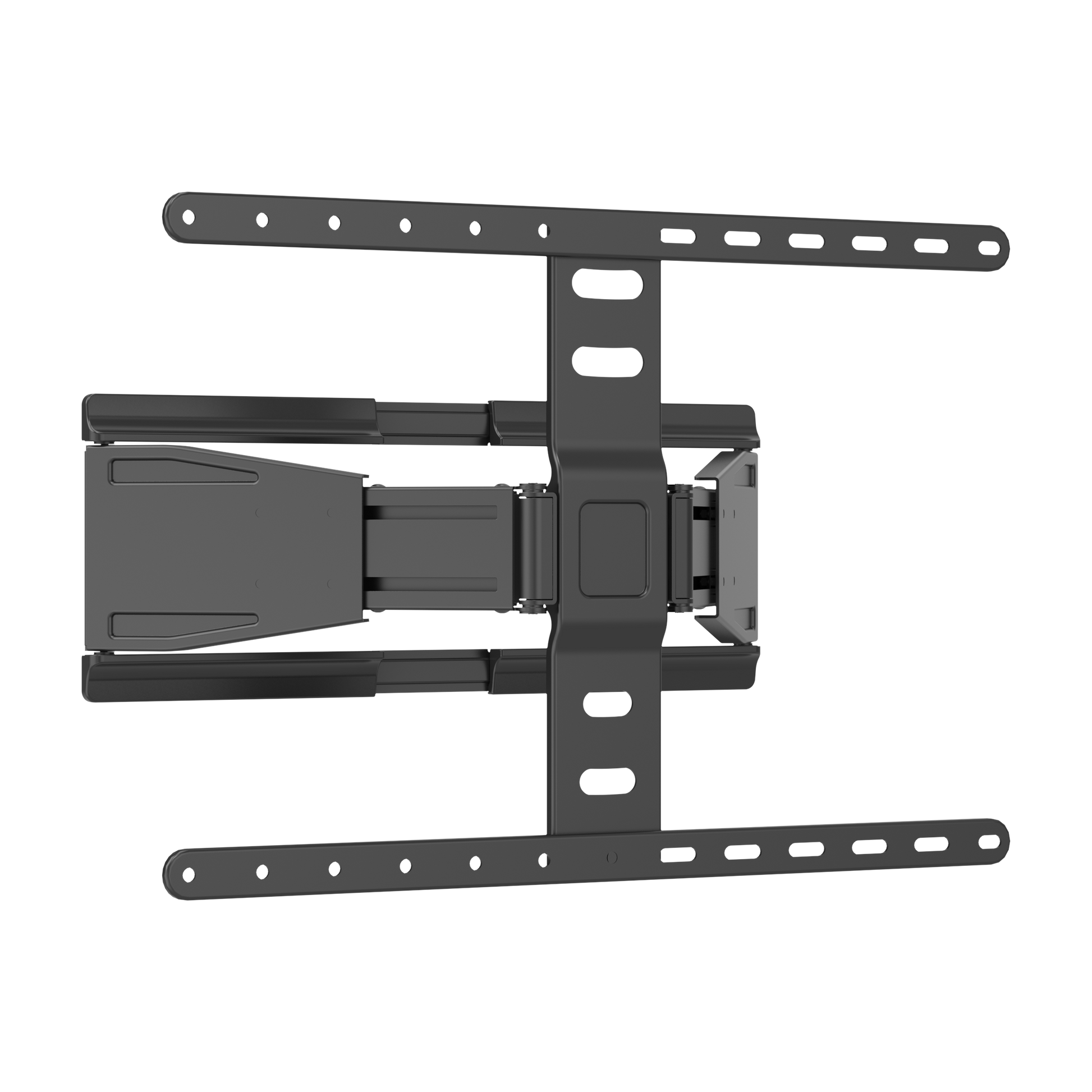 VSYS VS02US-464 ultra-slim full-motion TV wall mount, rear view