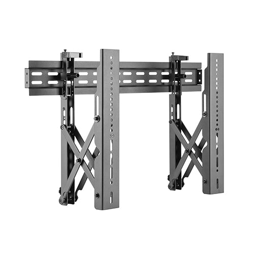 VSYS VSVW02-46T push-pull video wall mount, front view