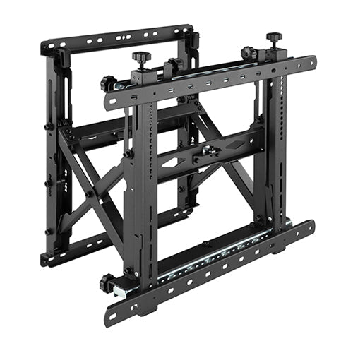 VSYS VSVW13-610TW push-pull video wall mount design, front view