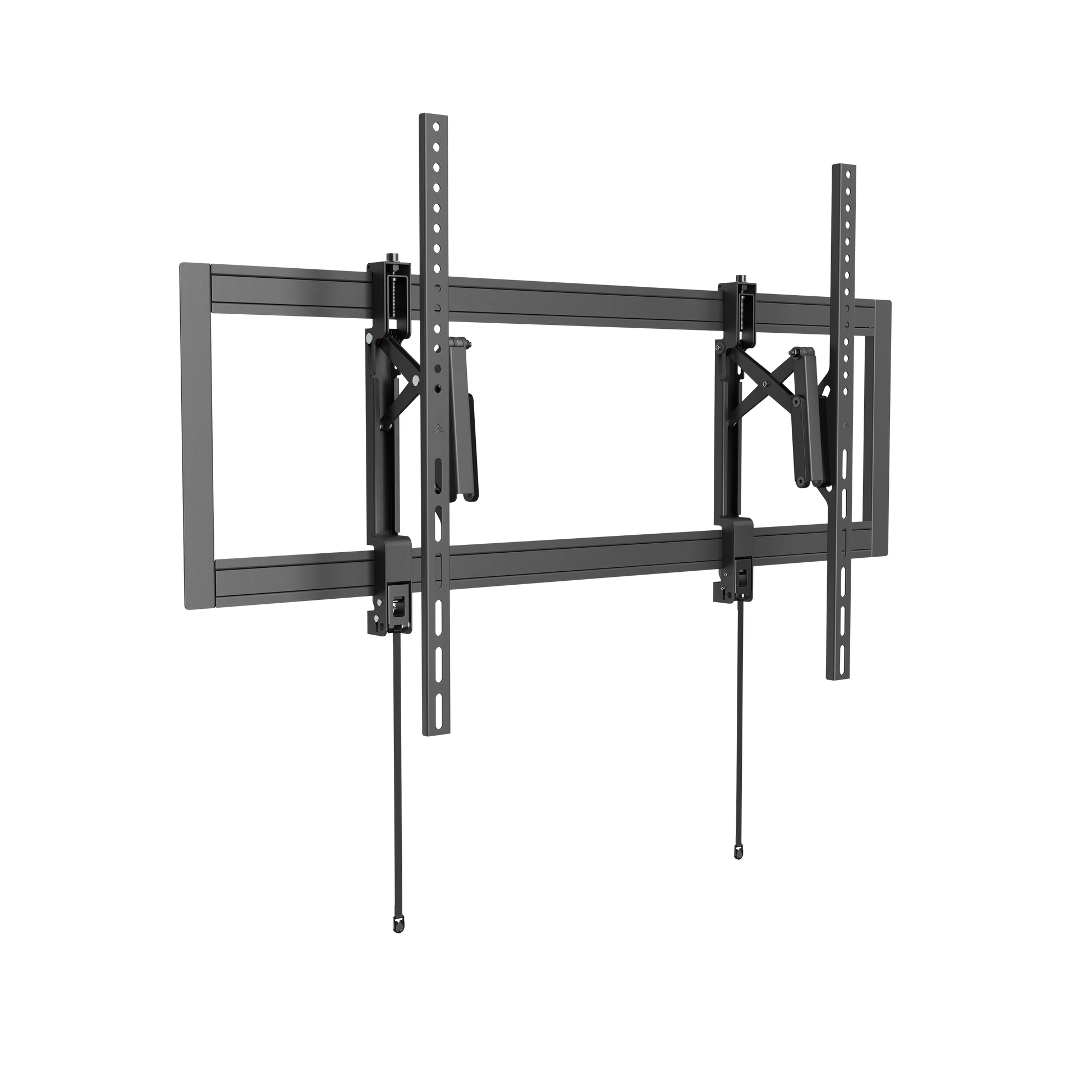 VSYS VS03P-610T heavy-duty extend-out tilt wall mount, front view