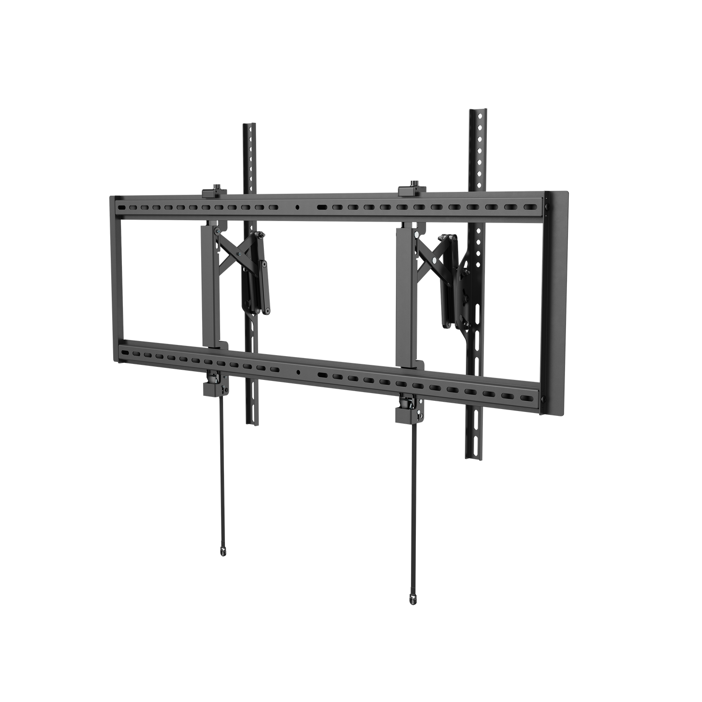 VSYS VS03P-610T heavy-duty extend-out tilt wall mount, angled view