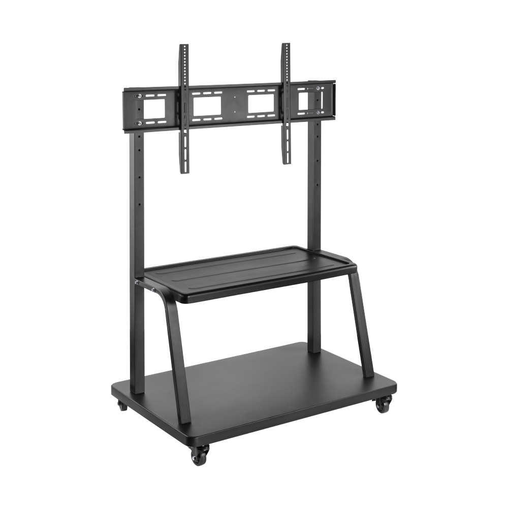 VSYS VTL-1035LE heavy-duty TV cart stand, front view