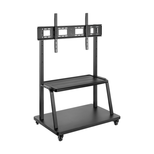 VSYS VTL-1035LE heavy-duty TV cart stand, front view
