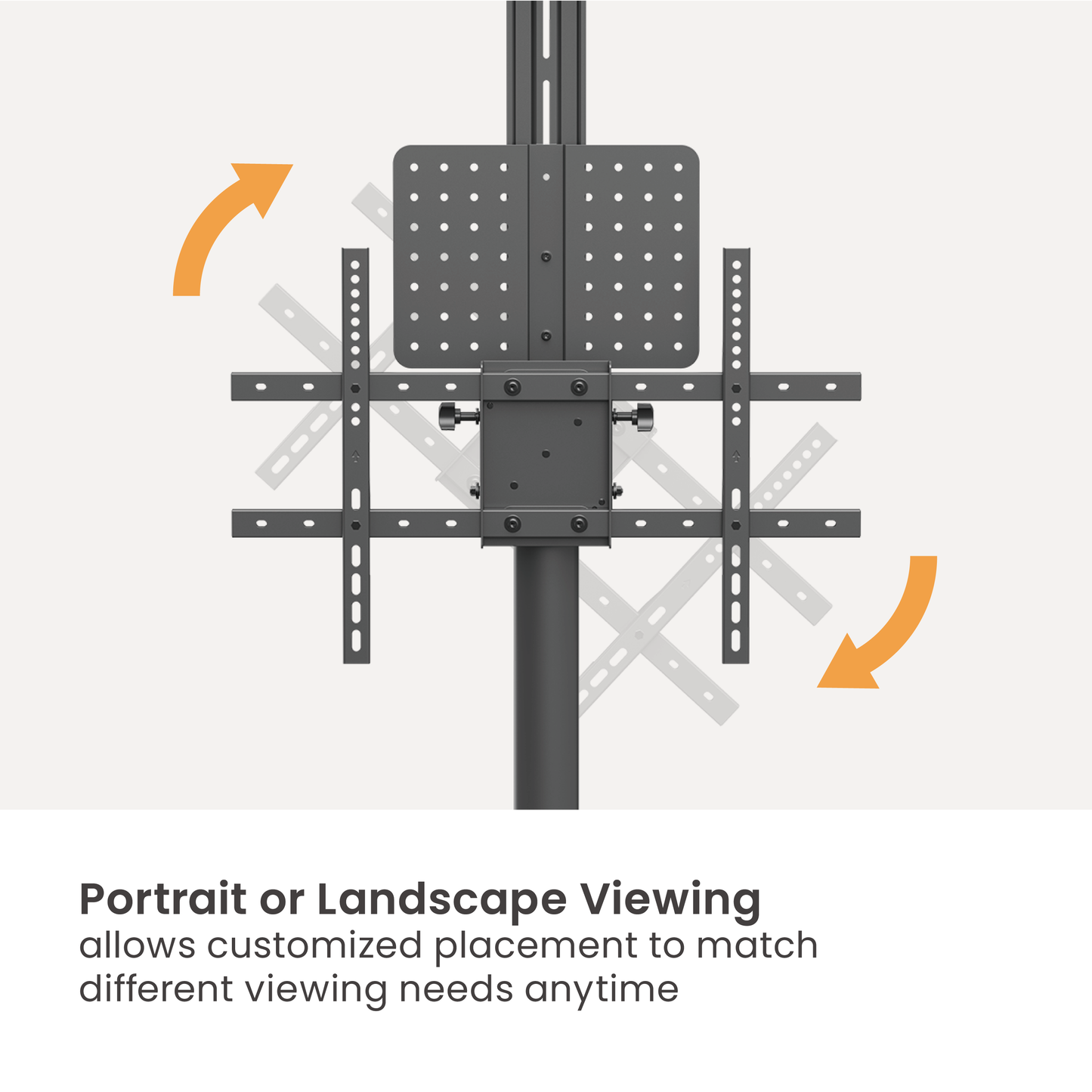 VSYS VTLS17-46TW portrait or landscape rotation feature