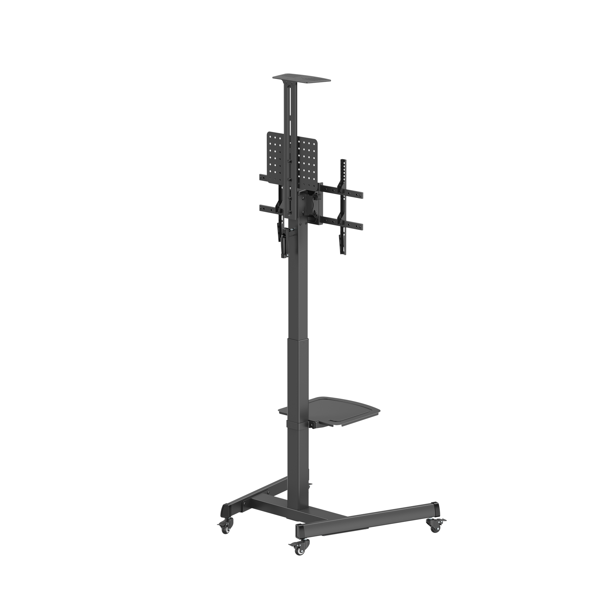 VSYS VTLS17H-46TW tilt range, camera shelf, and equipment shelf features