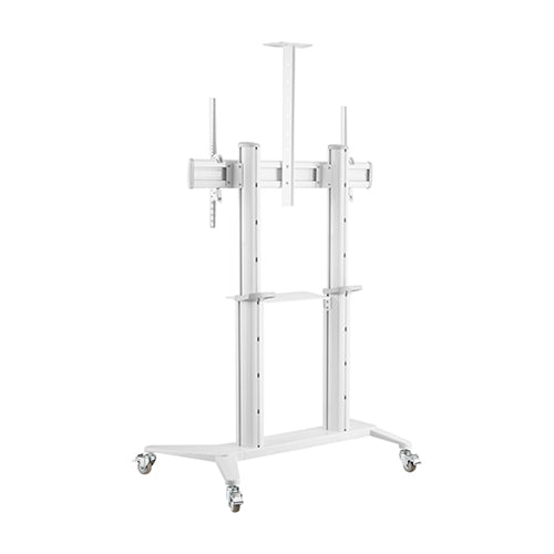 VSYS VTLX12-610TW cart, white colorway, alternate angle